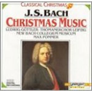 Vintage 1990 J.S. Bach Christmas Music Christmas Classical Instrumental CDwe